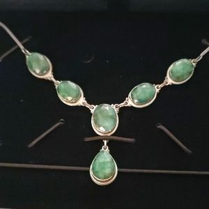 Stauer "Carnaval Emerald" Necklace